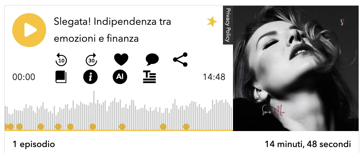 Nasce SLEGATA!, brand per le donne della giornalista e sociologa Barbara Benedettelli 1 Immagine del podcast di Slegata!